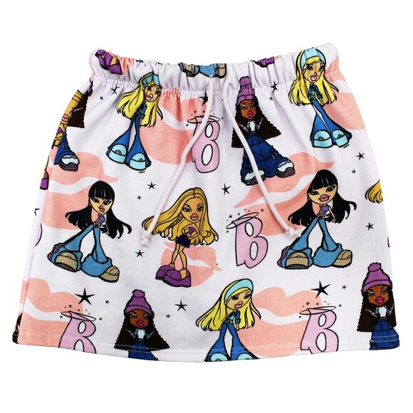 BRATZ Doll Printed Jersey Sweat Skirt Sz 4XL NEW New with tags - Picture 2 of 5
